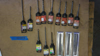 Lot of 15 Masonry Drill Bits & Hammer Drill Bits (Alpha & Bordo)