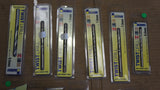 Lot of 12 Bordo Twist Drill Bits (Wood, Metal, Plastic)