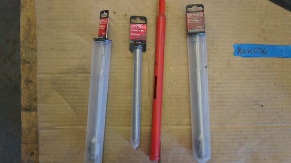 Lot of Drill Adaptors and Tommy Bar (200mm-250mm)