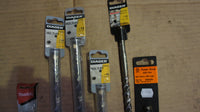 Lot of 8 Masonry Drill Bits (Diager,Alpha,Makita)