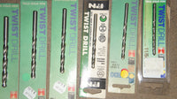 Lot of 10 Bordo Twist Drill Bits 4mm-13mm
