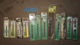 Lot of 12 Bordo Twist Drill Bits 4mm-13mm