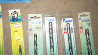 Lot of 13 Twist Drill Bits 1mm-13mm