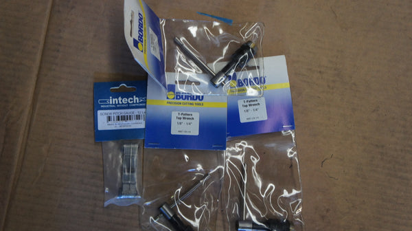 Lot of Tap Wrenches and Screw Pitch Gauge