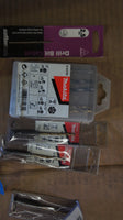 Lot of 21 Drill Bits For Wood,Metal,Plastic