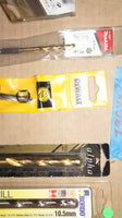 Lot of 21 Drill Bits For Wood,Metal,Plastic
