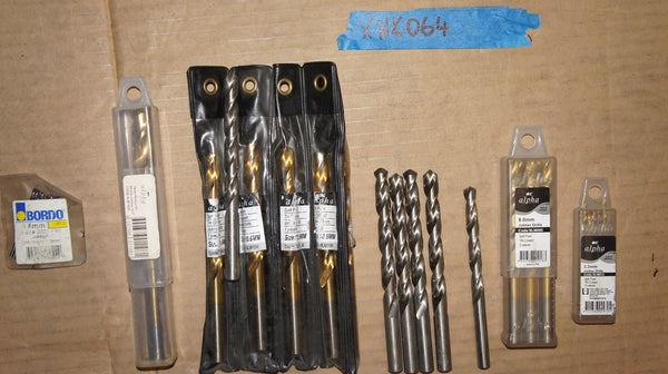 Lot of 6 Jobber Drill Bit Sets