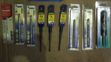 Lot of 9 Drill Bits For Wood,Metal,Plastic 5.5mm-6.5mm