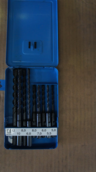 Dyna-Plus Set of Drill Bits 9 piece 5-12mm