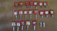 Lot of 22 Sidchrome Sockets 1/4"