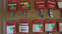 Lot of 22 Sidchrome Sockets 1/4"