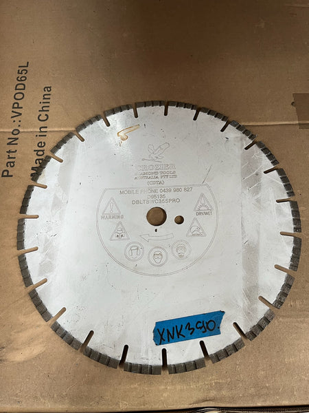 CROZIER DIAMOND BLADE 355mm