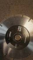 Lot of 3 Diamond blades 230 mm and 2 Circular Saw Blades 180mm/160mm