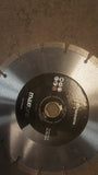 Lot of 3 Diamond blades 230 mm and 2 Circular Saw Blades 180mm/160mm