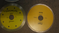 Lot of 6 Diamond Blades 125mm