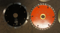 Lot of 6 Diamond Blades 125mm
