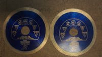 Lot of 6 Diamond Blades 125mm