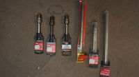 LOT OF 2 ARMEG TOMMY BAR AND 4 HOLLOW CORE BIT ADAPTOR