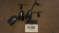 LOT OF 3 Key Type Drill Chuck 13mm 1/2"X20Tp 593342