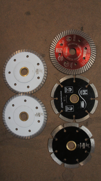 Lot of 5 Diamond Blades 105mm Crozier,D-TEC