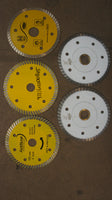 Diamond Blades Lot of 5 Blades 105mm Crozier