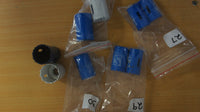 LOT OF 9 HOLESAW COBALT BI-METAL ASSORTED SIZES 27-35mm