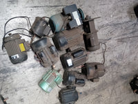 ELECTRIC MOTORS ASSORTED QUANTITY 240 VOLT