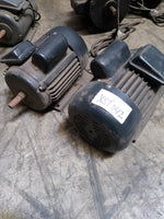 ELECTRIC MOTOR 240 VOLT 14MM SHAFT Qty of 2