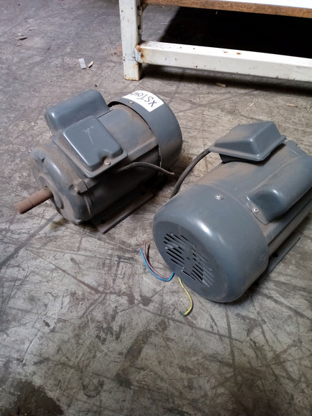 ELECTRIC MOTOR 240 VOLT 16MM SHAFT Qty of 2