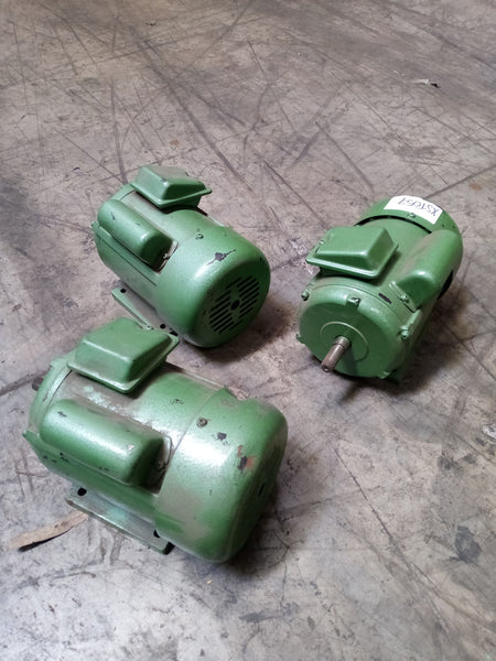 ELECTRIC MOTOR 240 VOLT 14MM SHAFT Qty of 2