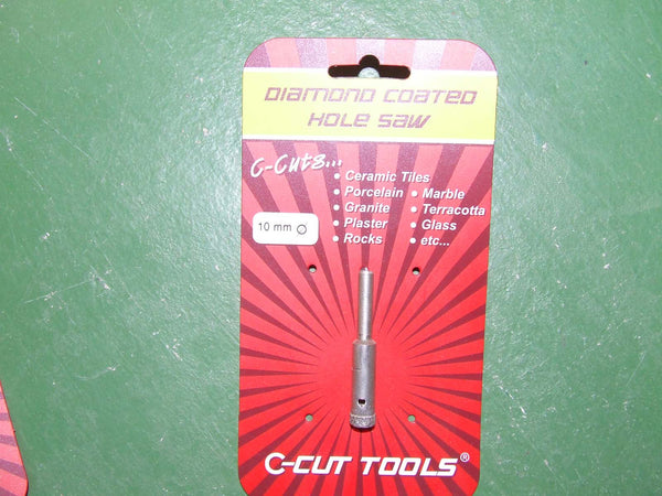 C-Cut Diamond Coated Hole Saw 10mm (Lot of 2)