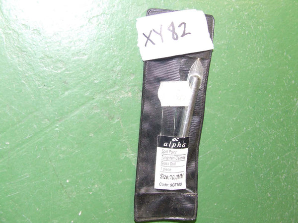Alpha Split Point Glass Drill Bits 10mm (Lot of 4)