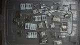Lot of Various Slotted,Pozi,Square,Torx,Spanner,Phillips Power bits 2.5mm-7.5mm