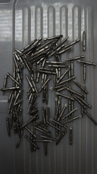 Lot of POWER BITS 1/4"HEX POZIDRIV #2 49MM 41179