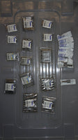 LOT OF BORDO MAG NUTSETTERS&POWER BITS(SLOTTED,PHILLIPS,POZI,HEX)