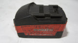 Metabo Battery Pack, Lithium-Ion, 18V, 2.6 Amp-Hrs 625457000